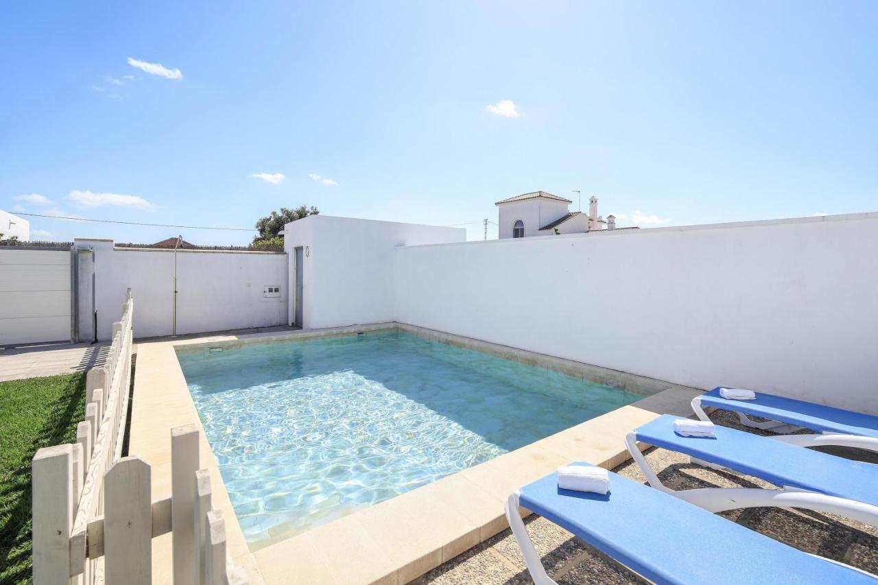 Villa Ibicenca Vejer de la Frontera Luaran gambar