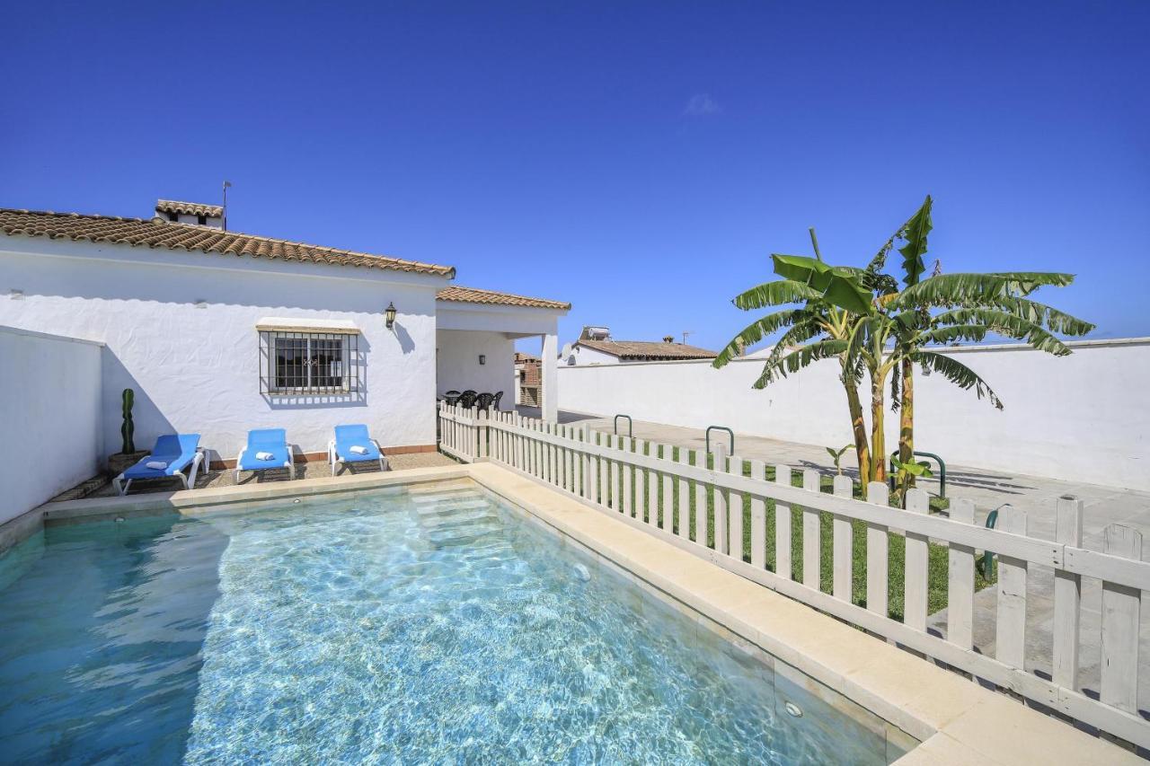 Villa Ibicenca Vejer de la Frontera Luaran gambar